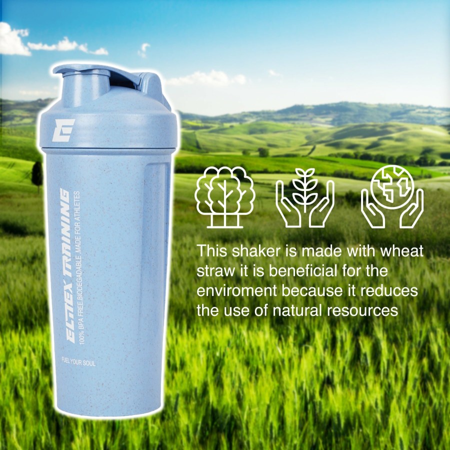 Material Elitex Training | Eco-Shaker Sostenible De 600Ml Azul