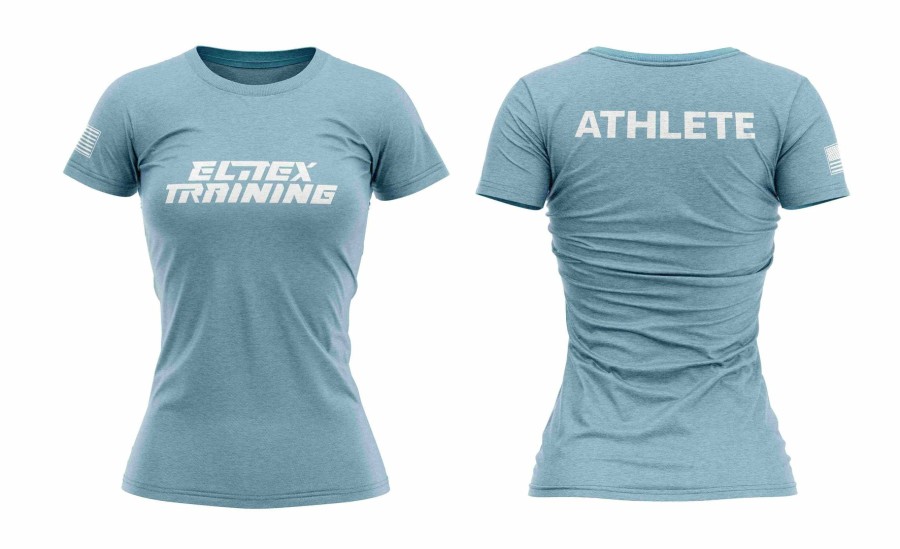 Tees Elitex Training | Camiseta Elitex Training Athlete Basic 2.0 Azul Claro