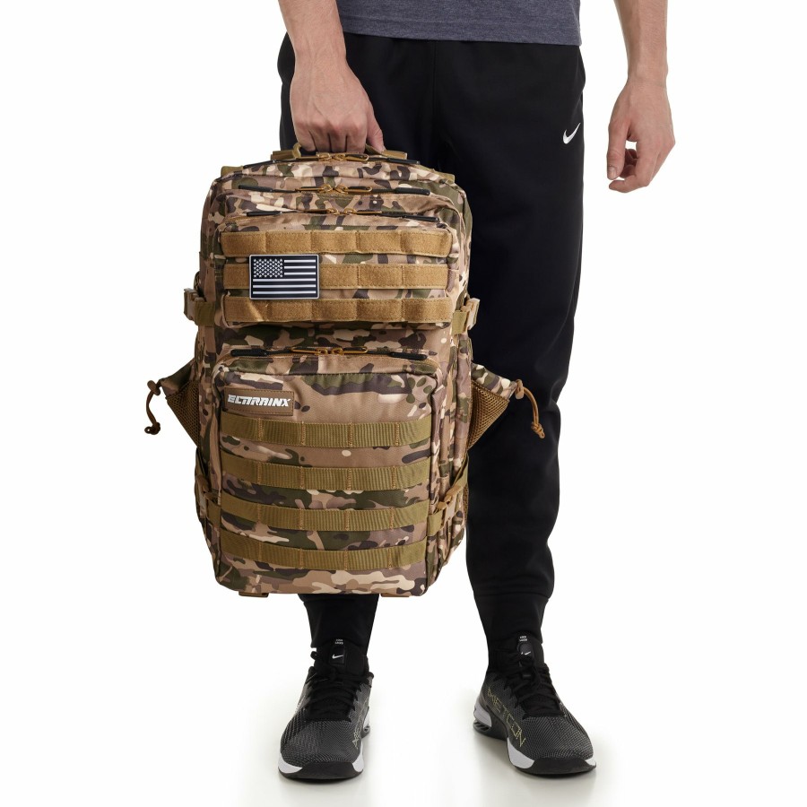 Mochilas Elitex Training | Mochila Tactica V1 45L Camuflaje