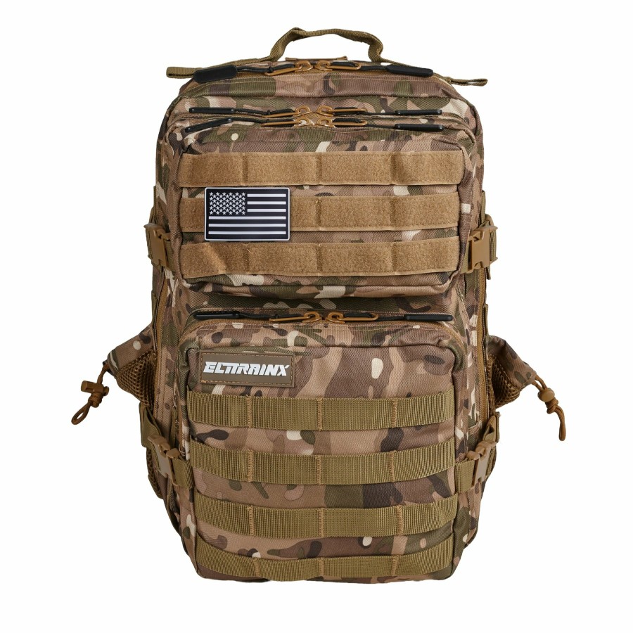 Mochilas Elitex Training | Mochila Tactica 25L Camuflaje