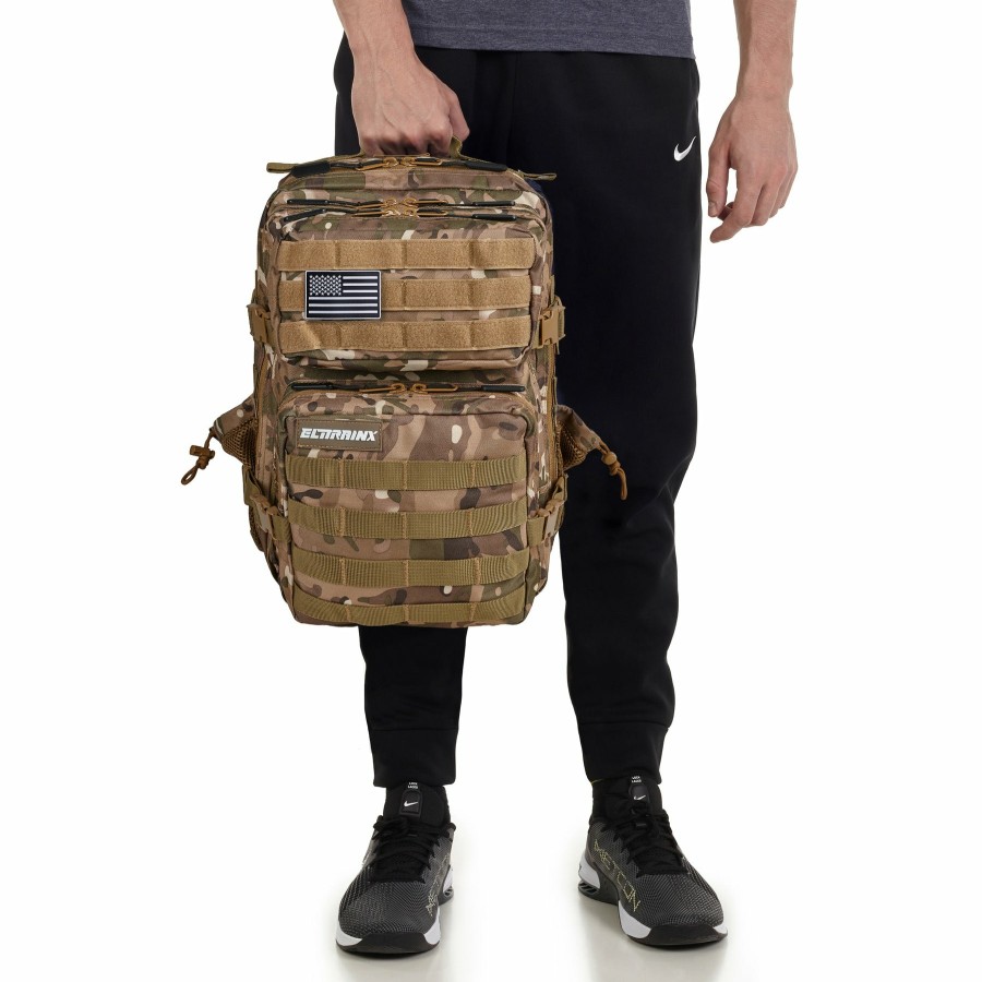 Mochilas Elitex Training | Mochila Tactica 25L Camuflaje