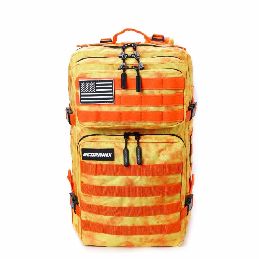 Mochilas Elitex Training | Mochila Tactica V1 45L Jungla Naranja