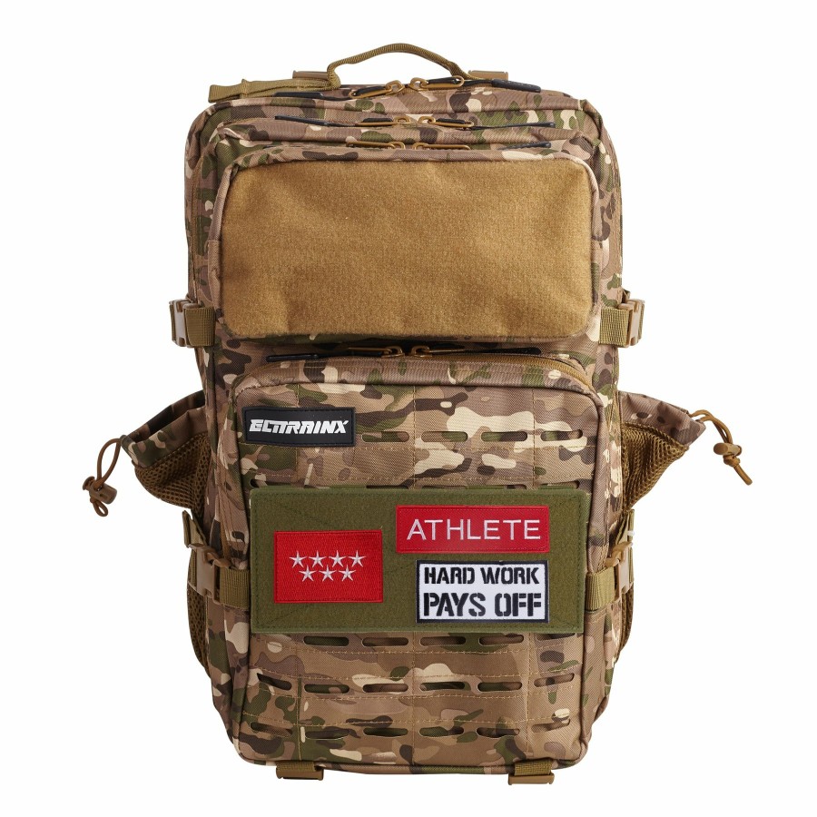 Parches Elitex Training | Panel De Velcro Para Mochilas De 45L Verde