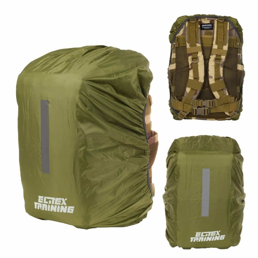 Mochilas Elitex Training | Funda Protectora Tactical Green Para Mochila 45L