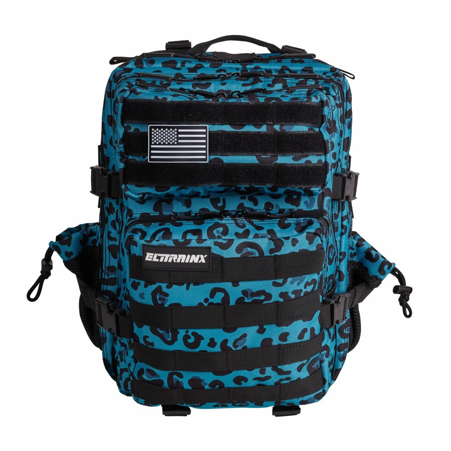 Mochilas Elitex Training | Mochila Tactica 25L Leopardo Azul