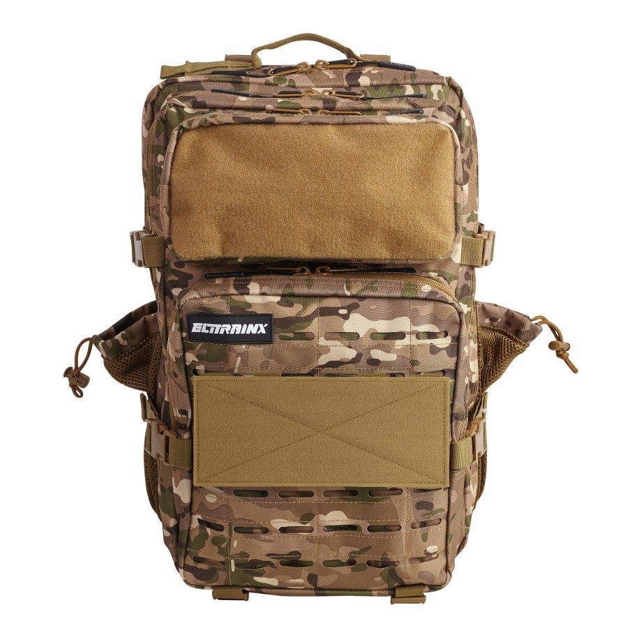 Parches Elitex Training | Panel De Velcro Para Mochilas De 45L Khaki