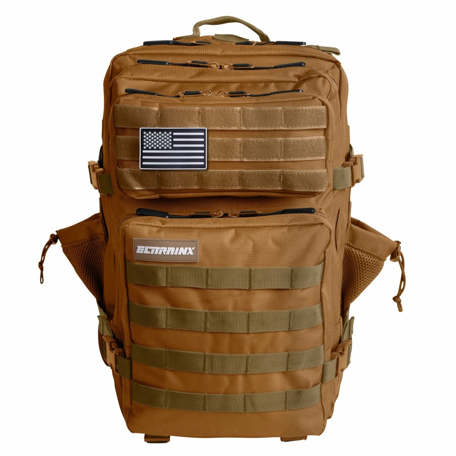 Mochilas Elitex Training | Mochila Tactica V1 45L Khaki